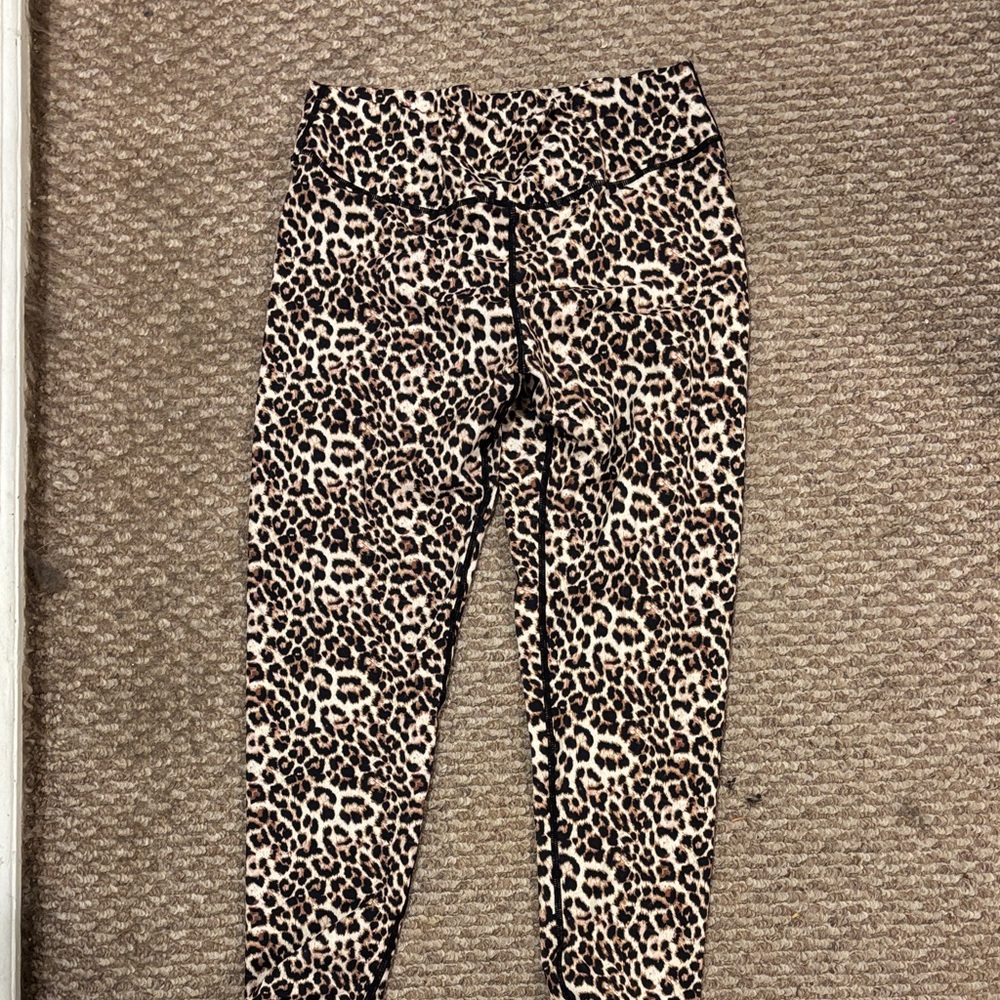 Zyia Size 20 Leopard Print Leggings 7/8”